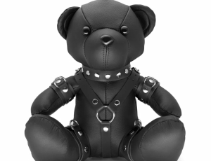 EDDY Der BDSM-Teddy - Schwarz
