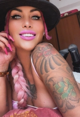 Escort model Lee Tomahawk in Palma de Mallorca